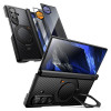 Supcase UB Aero MagSafe Case for Samsung Galaxy Z Fold 8 Ultra with Tempered Glass and Privacy Glass, Aramid Black