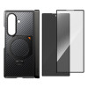 Supcase UB Aero MagSafe Case for Samsung Galaxy Z Fold 8 Ultra with Tempered Glass and Privacy Glass, Aramid Black
