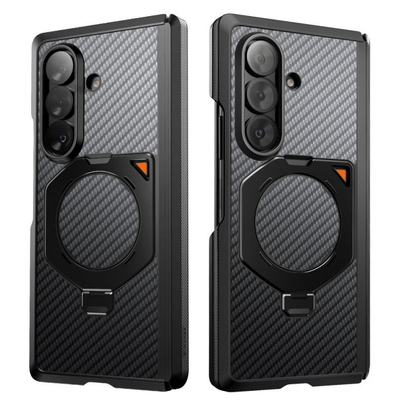 Supcase UB Aero MagSafe Case for Samsung Galaxy Z Fold 8 Ultra with Tempered Glass and Privacy Glass, Aramid Black
