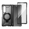 Supcase UB Grip Mag MagSafe Case for Samsung Galaxy Z Fold 8 with Tempered Glass and Privacy Glass, Black