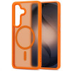 Tech-Protect Magmat MagSafe Case for Samsung Galaxy S26, Matte Orange