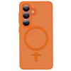 Tech-Protect Magmat MagSafe Case for Samsung Galaxy S26, Matte Orange