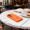 Tech-Protect Magmat MagSafe Case for Samsung Galaxy S26, Matte Orange