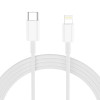 Tech-Protect NC20W 1-port USB-C Wall Charger PD 20W with Lightning Cable, White, 100 cm