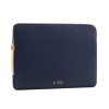 Tech-Protect Fleece Laptop Sleeve 15-16", Navy Blue