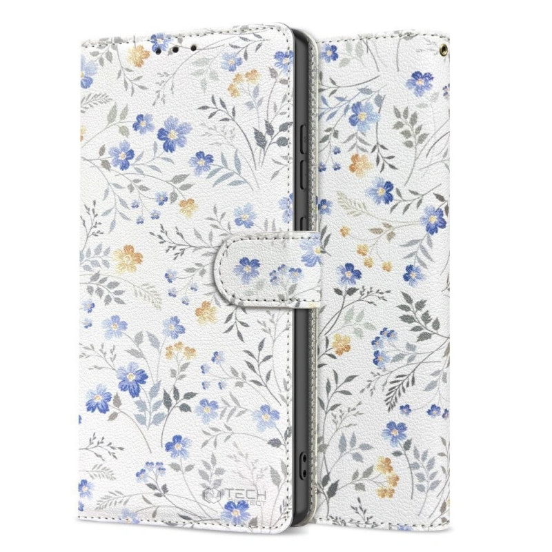 Tech-Protect Wallet Case for Samsung Galaxy A57 5G, Spring Flowers