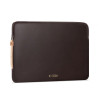 Tech-Protect Fleece Laptop Sleeve 13-14", Chocolate (Brown)
