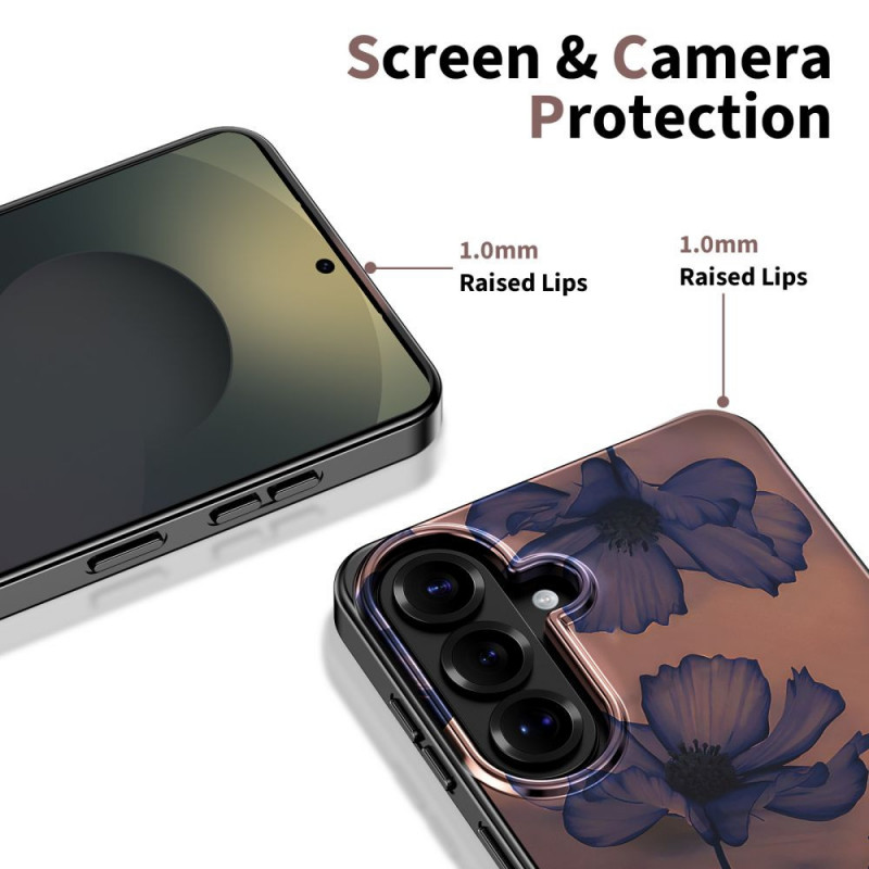 Tech-Protect Lamano MagSafe Case for Samsung Galaxy A57 5G, Brown and Purple