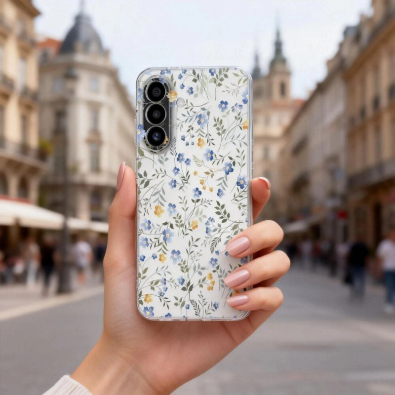 Tech-Protect FlexAir Case for Samsung Galaxy A37 5G, Spring Flowers