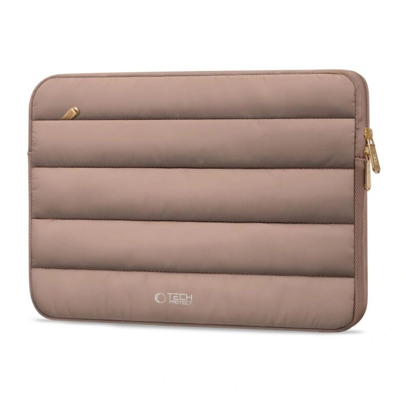 Tech-Protect Fluffy Laptop Case 13-14", Walnut (Brown)