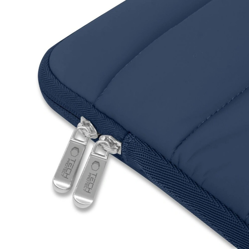 Tech-Protect Fluffy Laptop Case 13-14", Navy Blue