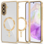 Tech-Protect MagFlex MagSafe Case for Samsung Galaxy A37 5G, Shiny Gold