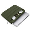 Tech-Protect Fluffy Laptop Case 13-14", Army Green