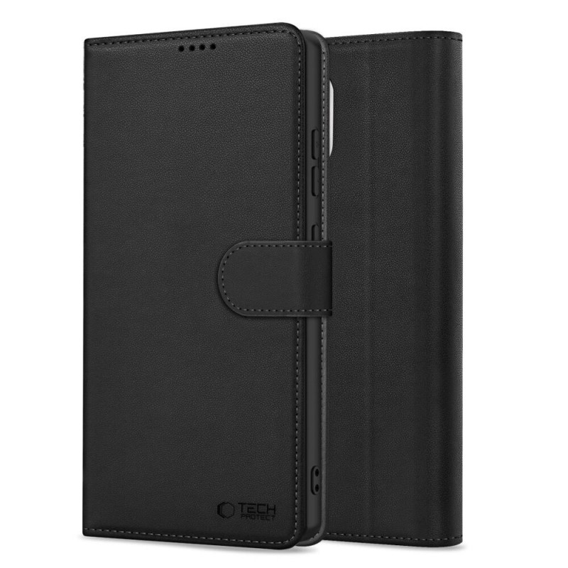 Tech-Protect Wallet Case for Samsung Galaxy A36 / A56 / A37 5G, Black