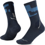 Buff Merino MW Crew Socks MWC2, Night Blue, L