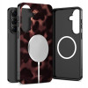 Tech-Protect Lamano MagSafe Case for Samsung Galaxy A36 / A37 5G, Black and Brown