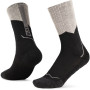 Buff Merino MW Crew Socks MWC1, Black, L