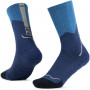 Buff Merino MW Crew Socks MWC1, Blue, L