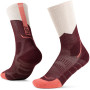 Buff Merino MW Crew Socks MWC1, Wine, L