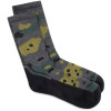 Buff Merino Lightweight Crew Sock LWC2, Grey, L