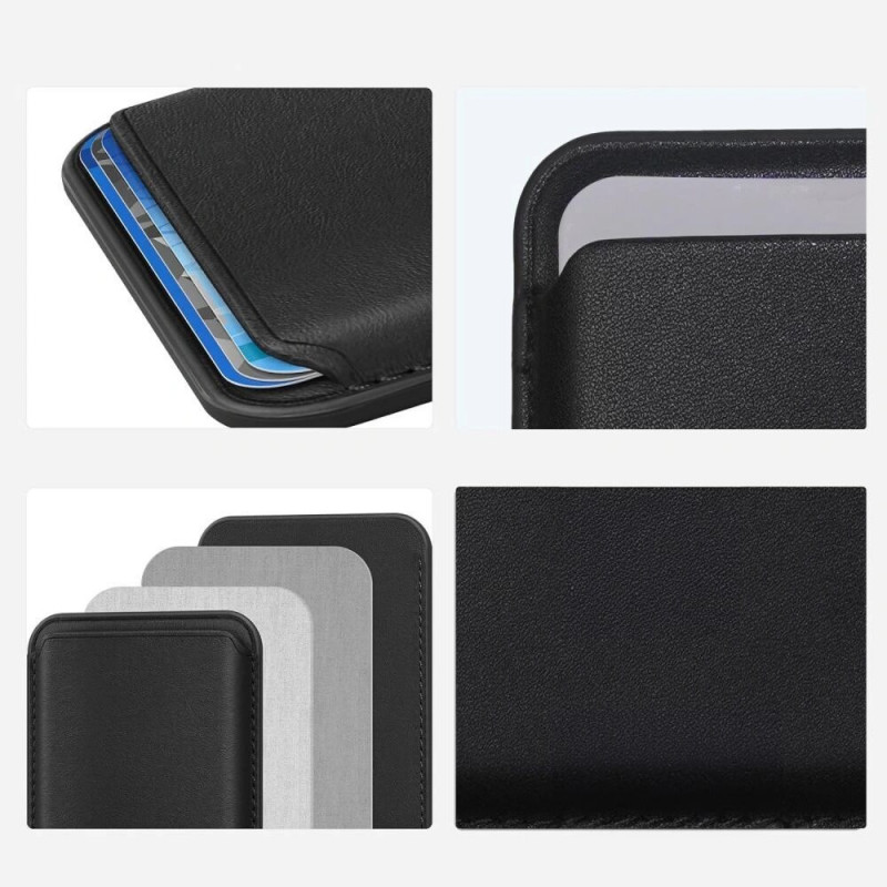 Tech-Protect MagWallet MagSafe Universal Magnetic Card or Document Holder, Black