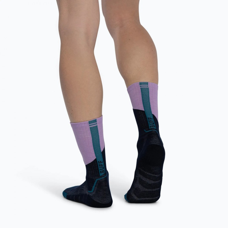 Buff Merino MW Crew Socks MWC1, Orchid, L
