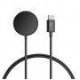 Tech-Protect MC03 UltraBoost Magnetic Charging USB-C Cable 100 cm for Samsung Galaxy Watch, Black