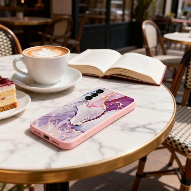 Tech-Protect Icon Case for Samsung Galaxy A27 5G, Marble