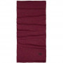 Buff Merino Midweight multifunctional scarf, Melange Tibetan Red