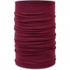 Buff Merino Midweight multifunctional scarf, Melange Tibetan Red