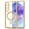 Tech-Protect MagFlex MagSafe Case for Samsung Galaxy A27 5G, Shiny Gold
