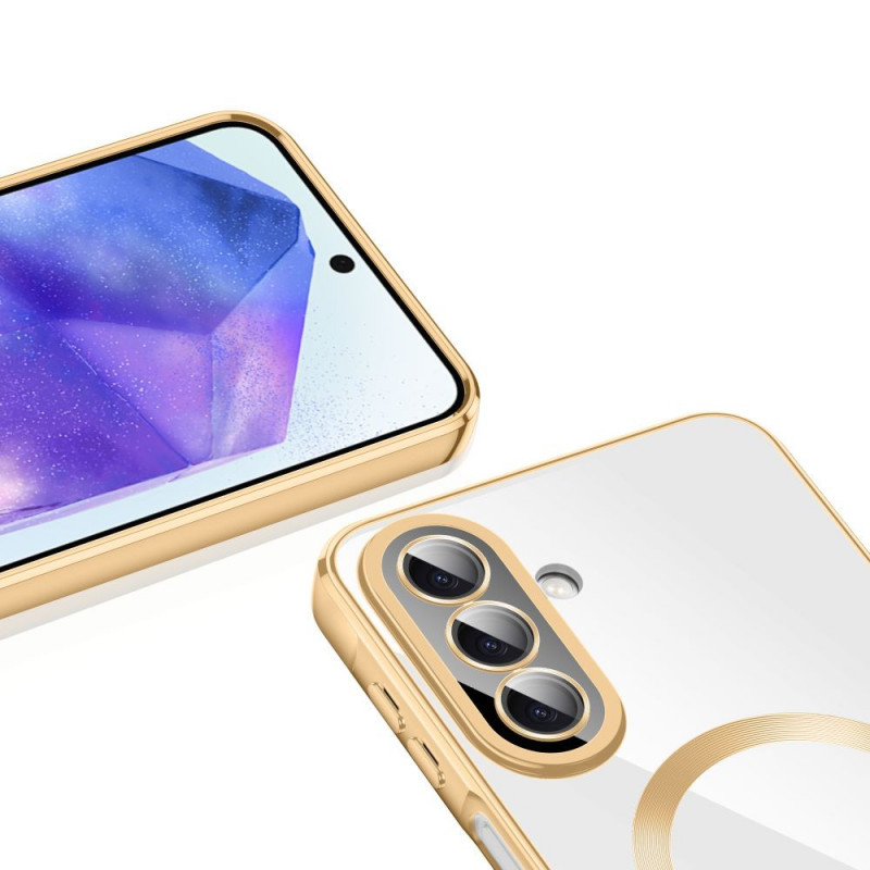 Tech-Protect MagFlex MagSafe Case for Samsung Galaxy A27 5G, Shiny Gold