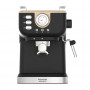 Taurus Onyx Moka 1050 W 20 bar wooden piston-style espresso machine, wood/black/silver