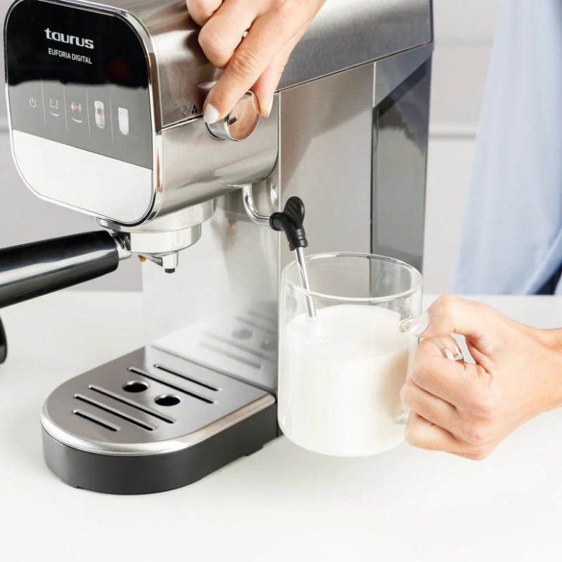 Taurus Euforia Digital 1350 W 20 bar Piston-Type Espresso Machine 920650000