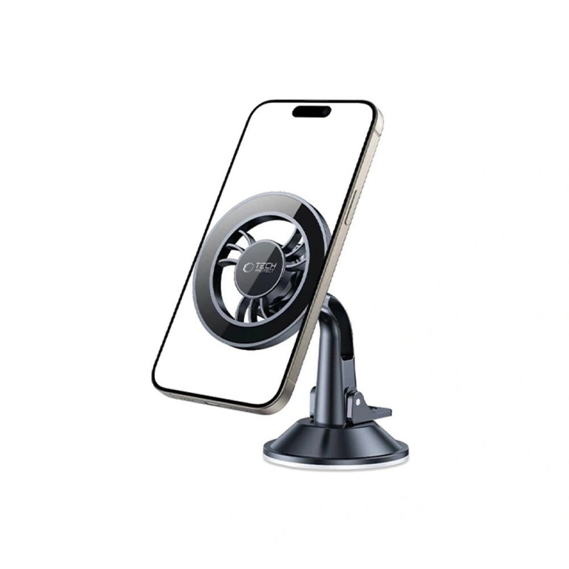 Tech-Protect N56 Magnetic MagSafe Dashboard Short Car Mount THP3904, Black