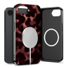 Tech-Protect Lamano MagSafe Case for Apple iPhone 16e / 17e, Black and Brown