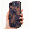 Tech-Protect Lamano MagSafe Case for Apple iPhone 16e / 17e, Brown and Purple (Velvet Night)
