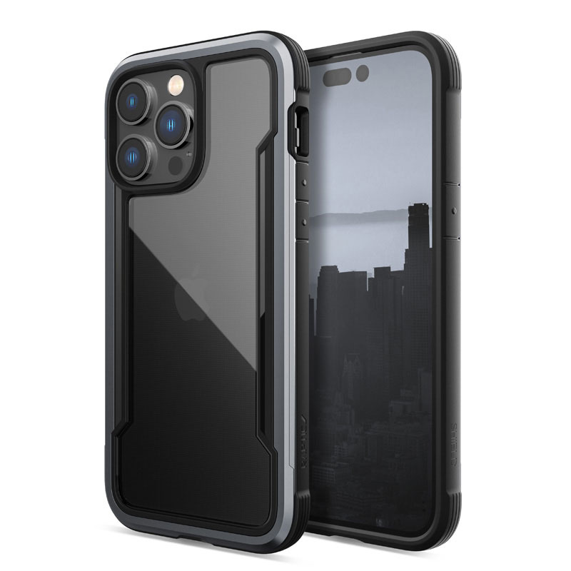 X-Doria Raptic Shield case for Apple iPhone 14 Pro Max, Black