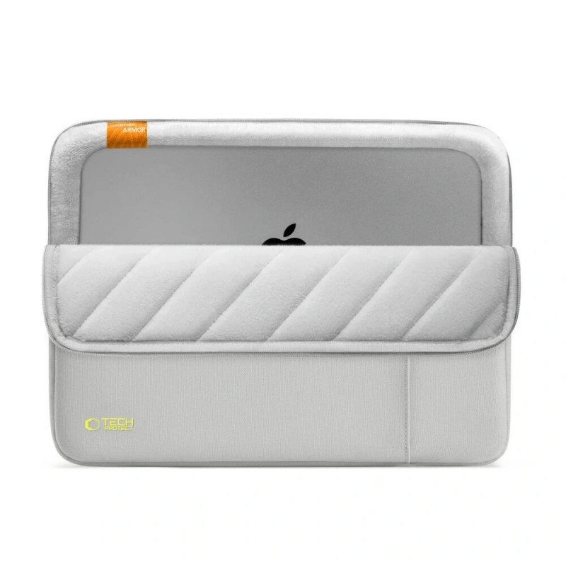 Tech-Protect Defender Laptop Bag 15-16", Crayon Grey