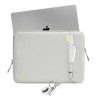 Tech-Protect Defender Laptop Bag 15-16", Crayon Grey