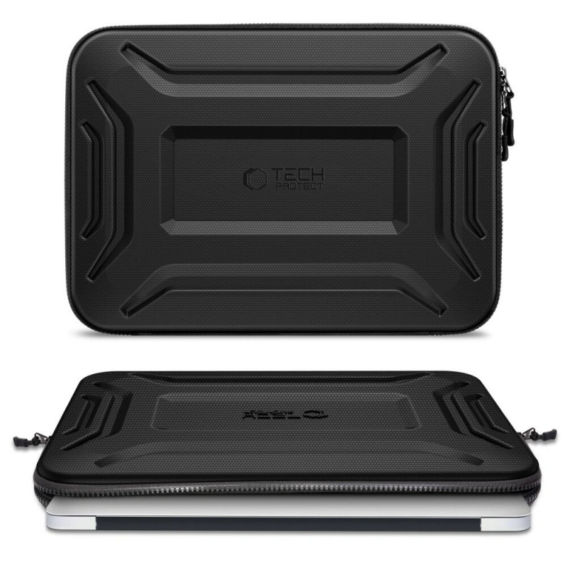 Tech-Protect Kevlar Pro Laptop Case 13-14", Black
