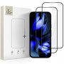 Tech-Protect Glass Fit+ Tempered Glass for Google Pixel 9a / 10a (2 pcs), Black