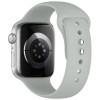 Tech-Protect Silicone Band for Apple Watch 8 / 9 / 10 / 11 / 12 / SE / Ultra 44/45/46/49 mm, Lunar Grey