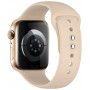Tech-Protect Silicone Band for Apple Watch 8 / 9 / 10 / 11 / 12 / SE / Ultra 44/45/46/49 mm, Walnut