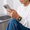 Tech-Protect Silicone Band for Apple Watch 8 / 9 / 10 / 11 / 12 / SE / Ultra 44/45/46/49 mm, Walnut