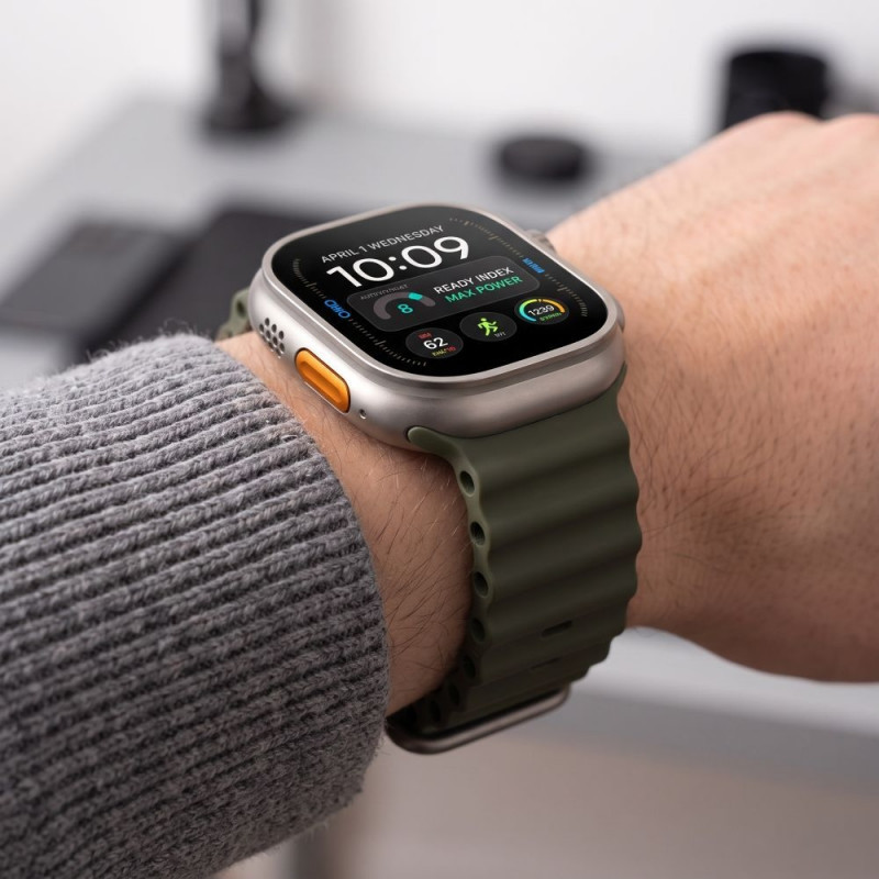 Tech-Protect Iconband Pro Apple Watch 8 / 9 / 10 / 11 / 12 / SE / Ultra 44/45/46/49 mm Strap, Military Green