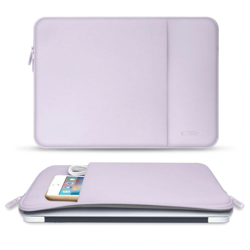 Tech-Protect Neoprene Laptop Case 15-16", Mauve