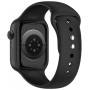 Tech-Protect Silicone Band for Apple Watch 8 / 9 / 10 / 11 / 12 / SE / Ultra 44/45/46/49 mm, Black