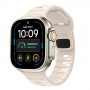 Tech-Protect Silicone Line Apple Watch 8 / 9 / 10 / 11 / 12 / SE / Ultra 44/45/46/49 mm Strap, Stone