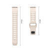 Tech-Protect Silicone Line Apple Watch 8 / 9 / 10 / 11 / 12 / SE / Ultra 44/45/46/49 mm Strap, Stone
